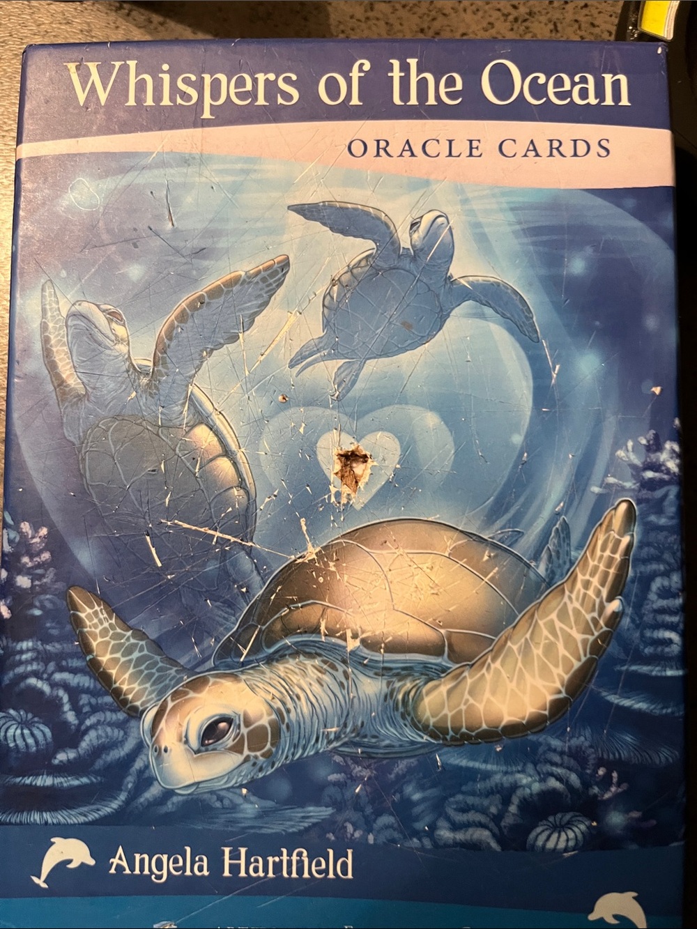 2019 Whispers of the Ocean - Oracle Cards by Angela Hartfield